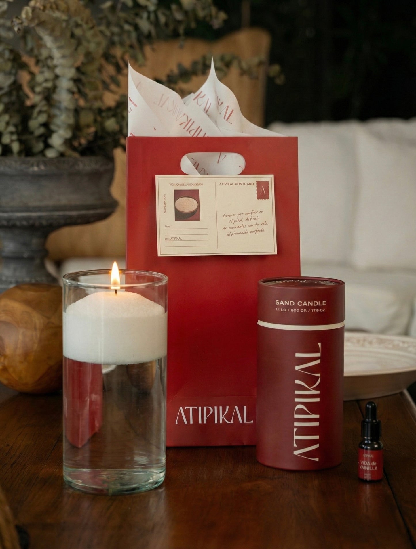 Pack D: Jar Layca + Vela + Esencia a elección