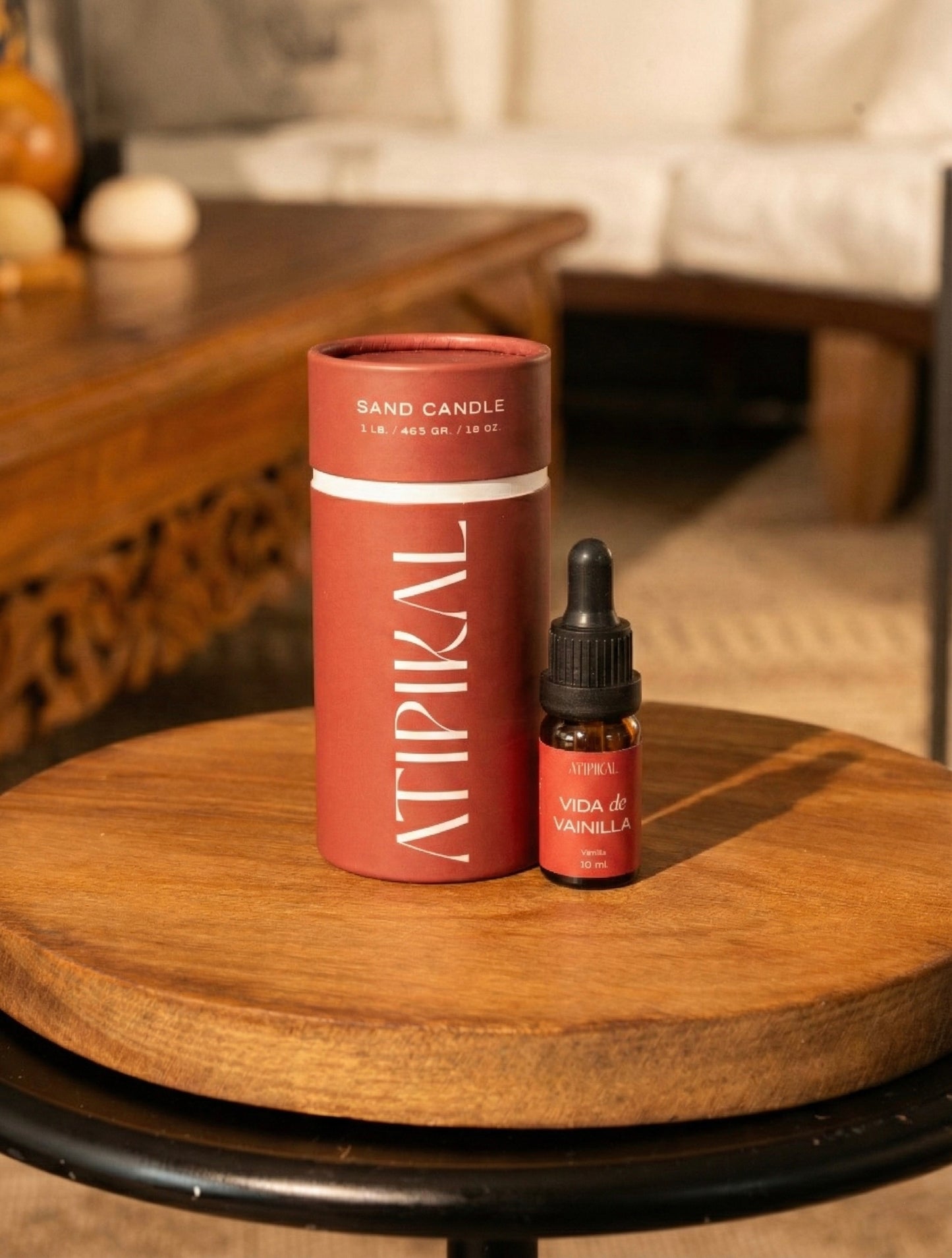 Vela Atipikal + esencia a elección