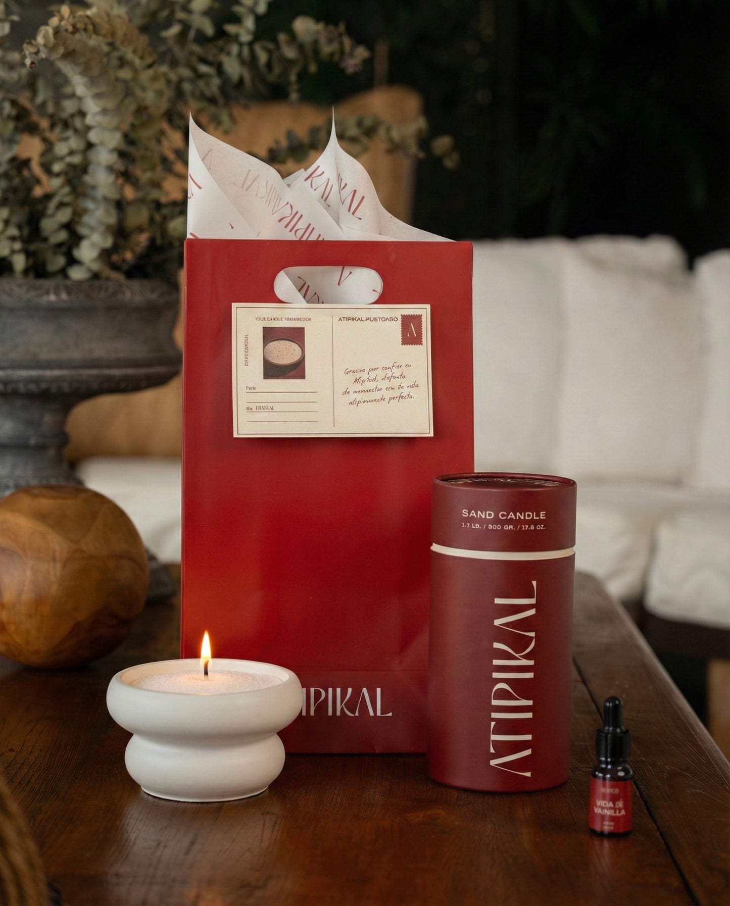 Pack C: Bowl Misti + Vela + Esencia a elección